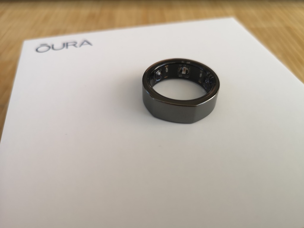 Oura Ring Gen3 Heritage Black rozmiar US10, nowy | Poznań | Kup