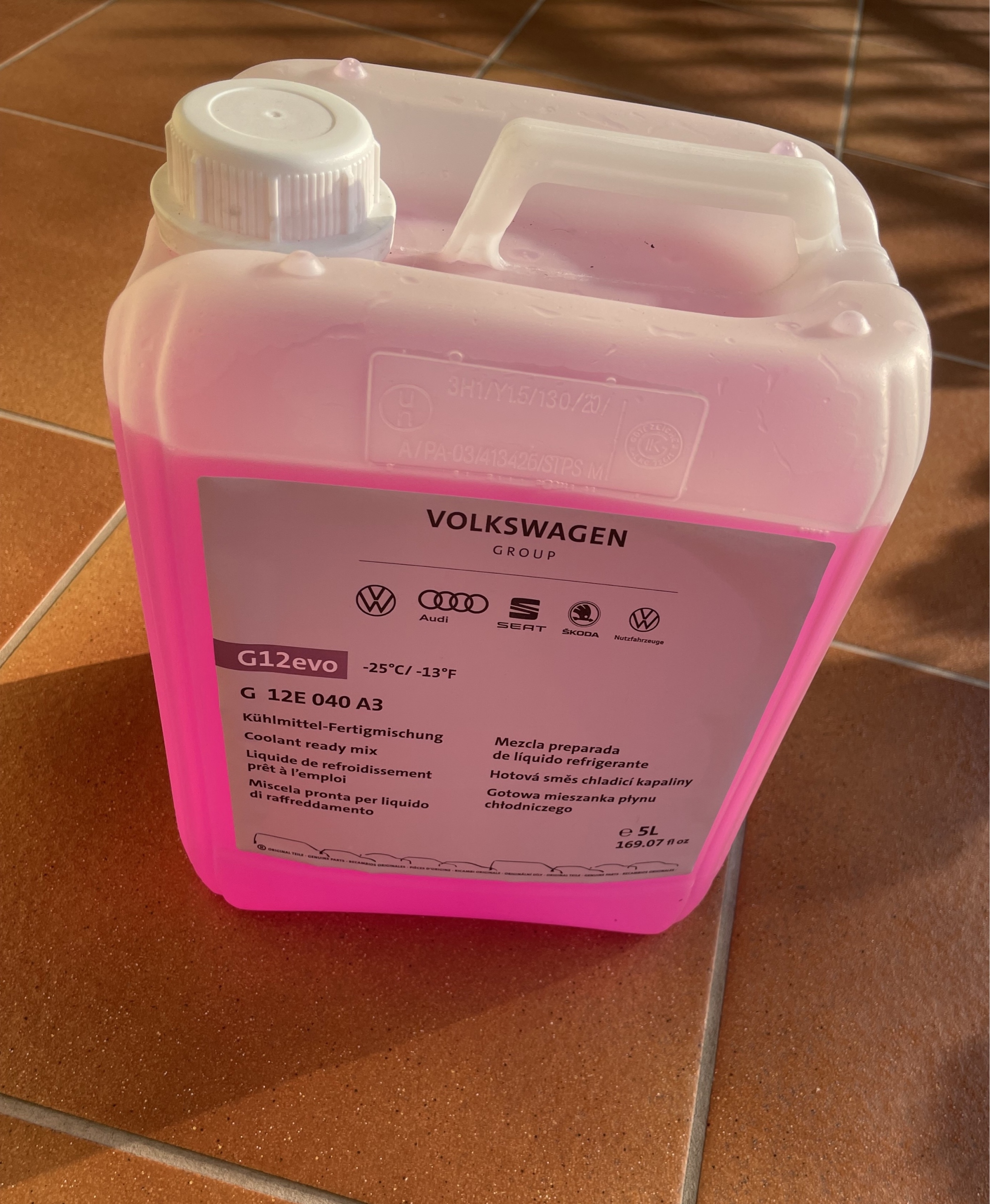 Антифриз g12 evo vag