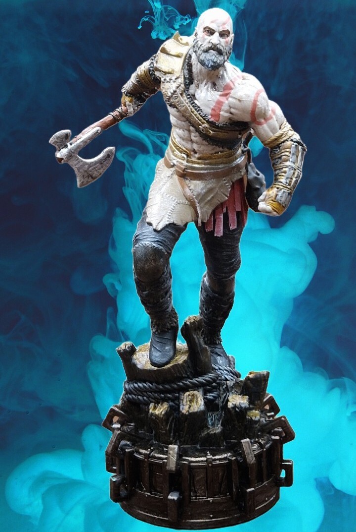 Figurka inspirowana Kratos God of War Ełk Kup teraz na Allegro Lokalnie