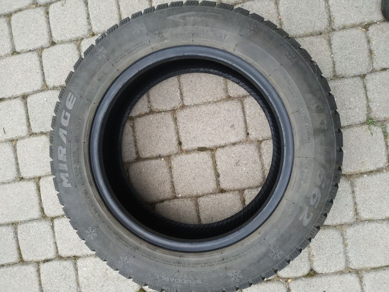 ШИНА ЗИМОВА MIRAGE MR-W662 185/65 R15 88T – 1 SZTUKA, DOT 2019 