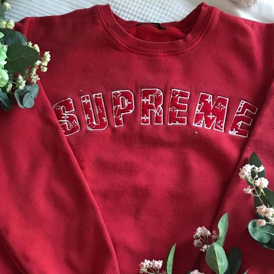 Supreme x Louis Vuitton bluza z kapturem - 11391701996 - oficjalne archiwum  Allegro