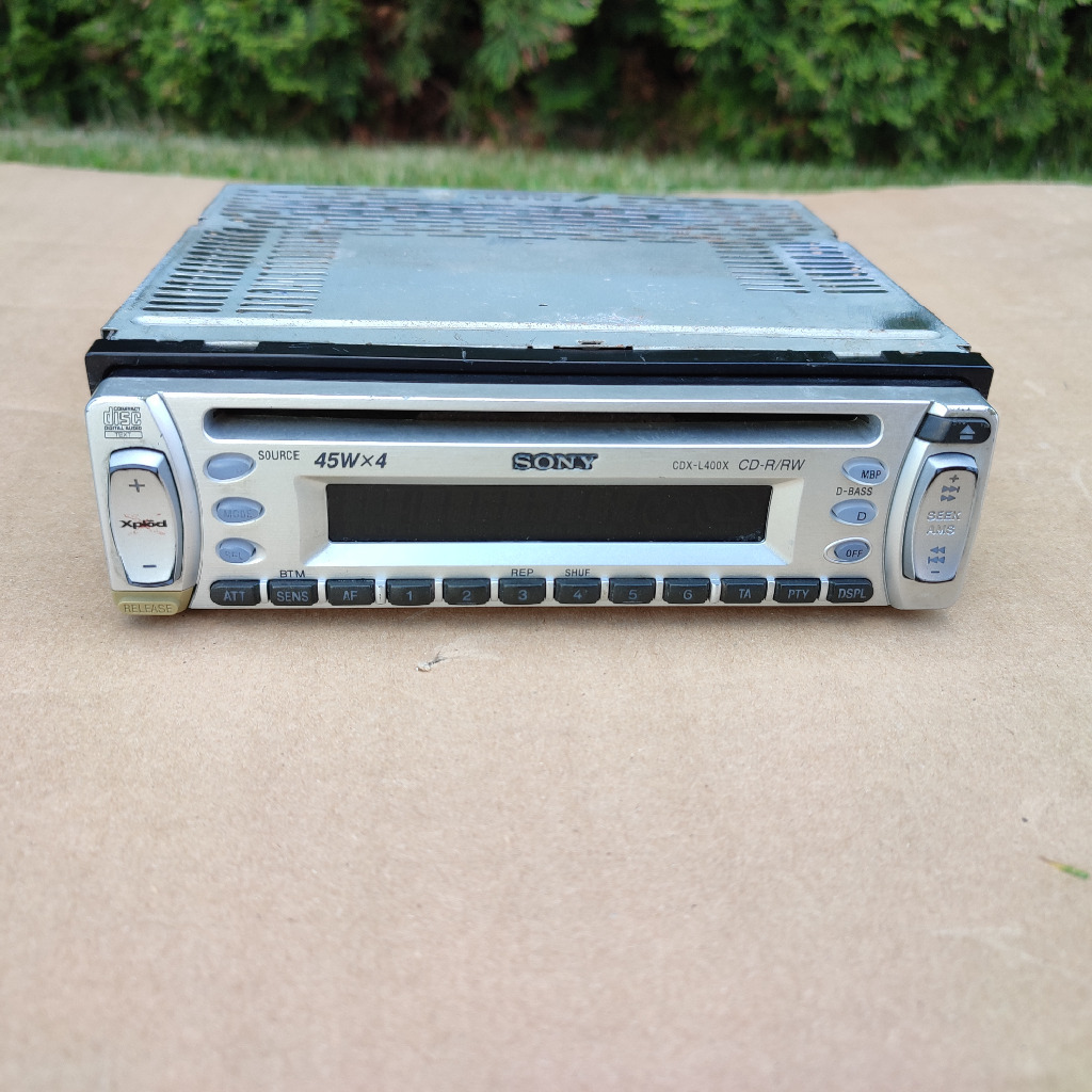 Radio CD Sony CDXL400X Legionowo Kup teraz na Allegro Lokalnie