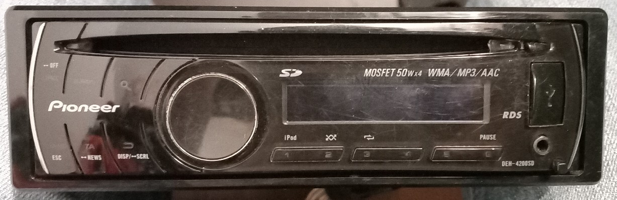 RADIO SAMOCHODOWE PIONEER DEH-4200SD | Laszki | Licytacja na Allegro ...