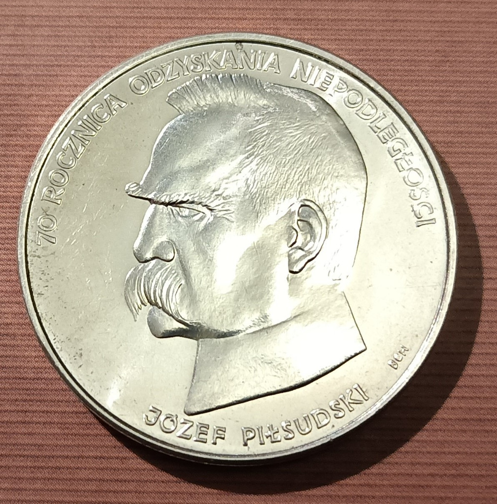 MONETA POLSKA 50000 ZŁOTYCH 1988 JÓZEF PIŁSUDSKI | Stęszew | Licytacja ...