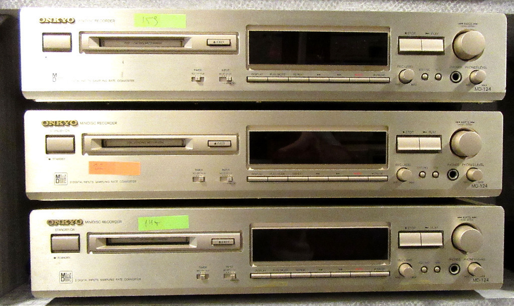 ONKYO MDレコーダー（MD-124） 釣る