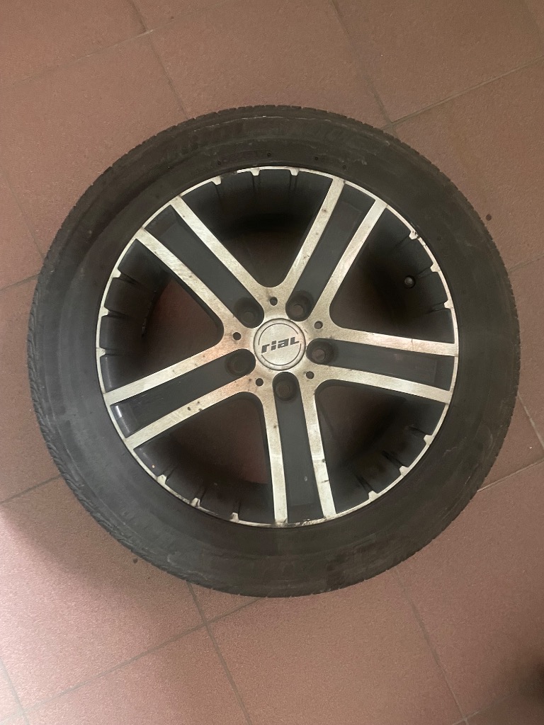 ДИСКИ RIAL A-306 Z ШИНАМИ BRIDGESTONE TURANZA 205/55 R16 