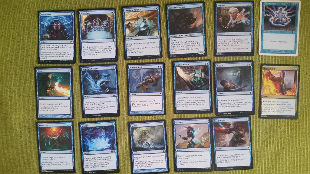 MtG EDH blue staples counterspell dovin's veto zes Dąbrowa Górnicza Licytacja na Allegro