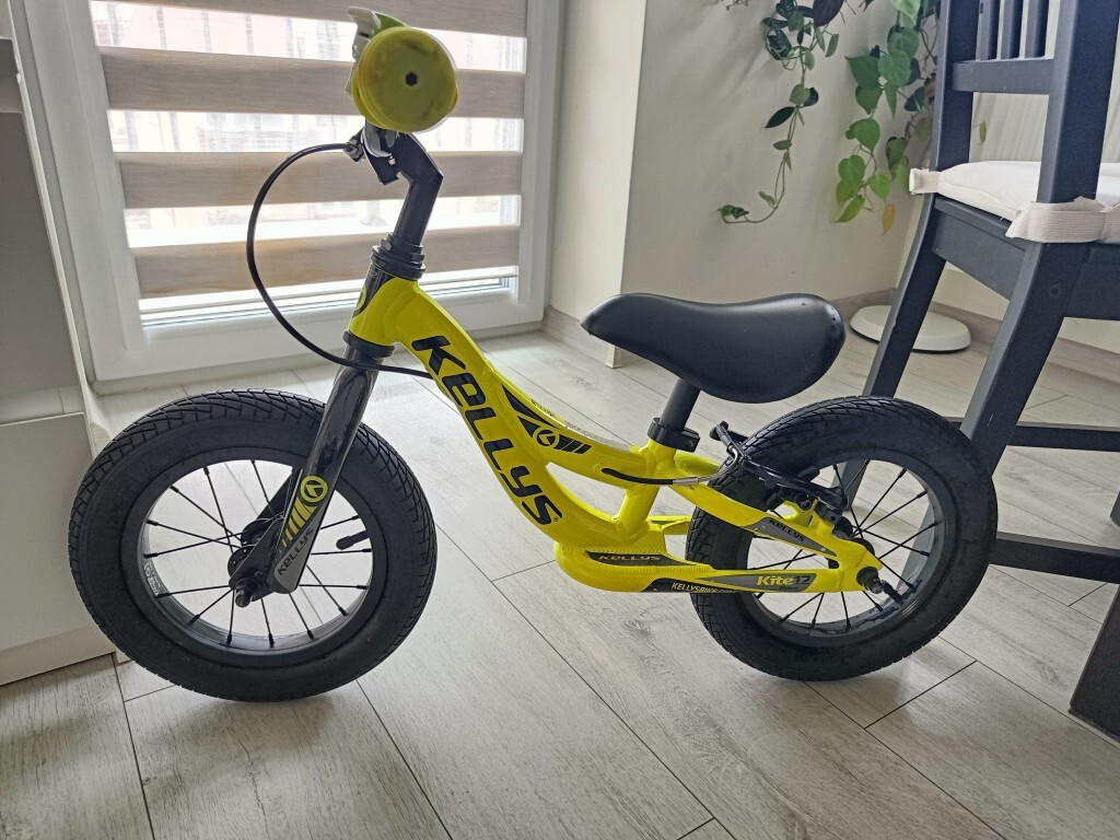 Rower biegowy Kellys Kite 12 Race Yellow Kraków Kup teraz na