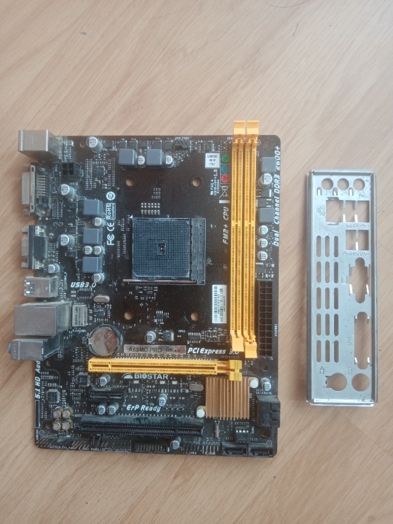 Płyta główna Biostar A68MD PRO _ FM2+ // odpala | Wejherowo | Kup teraz ...