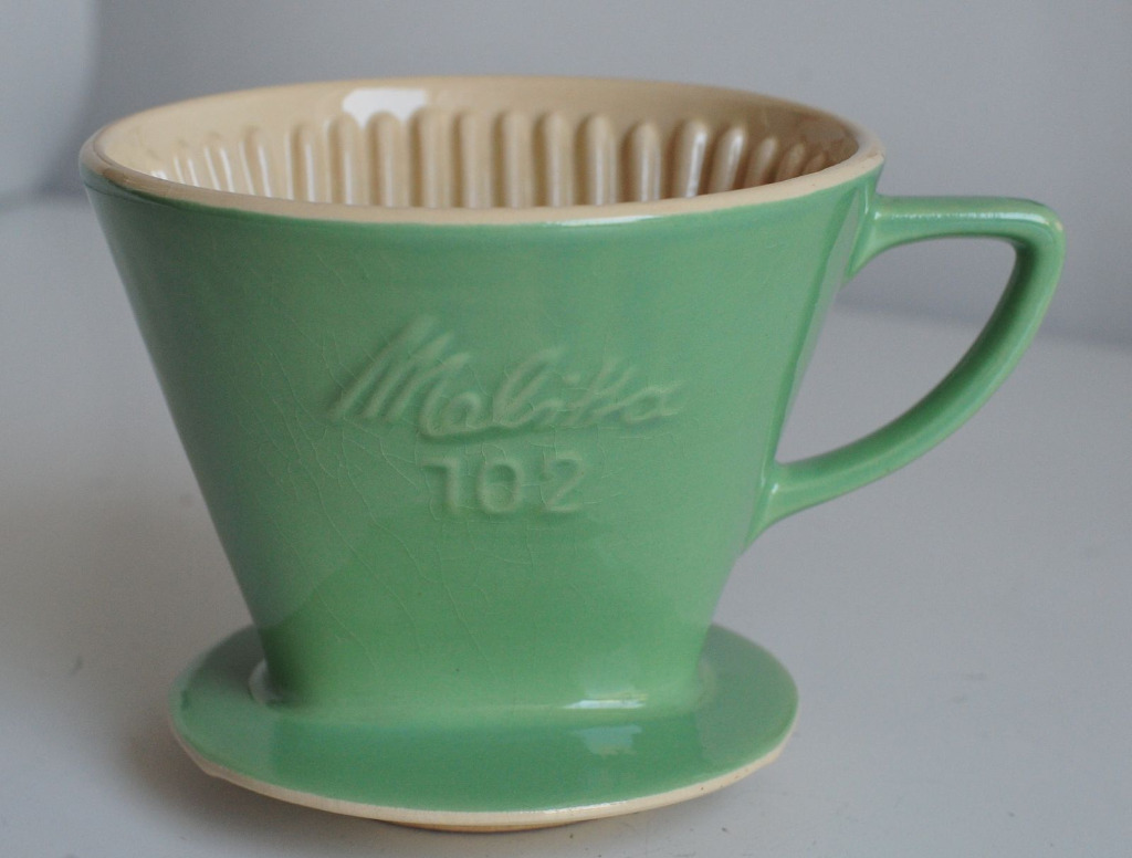 Melitta zaparzacz dripper 102 porcelanowa zielona Sejny Kup teraz