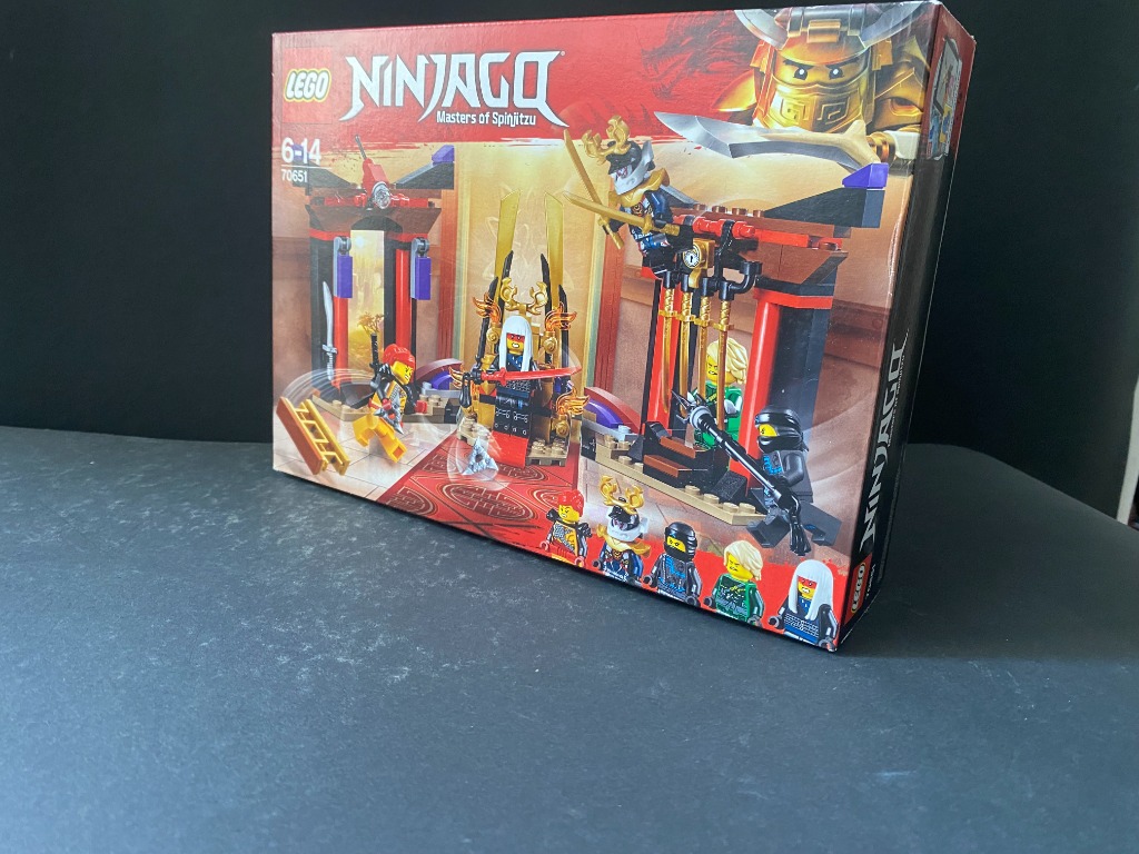 Купить lego ninjago 70651 mistrzowie spinjitsu starcie в sali