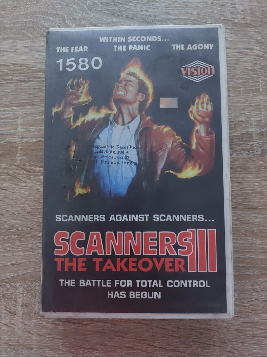 Scanners 3 horror vhs Swarzędz Licytacja na Allegro Lokalnie