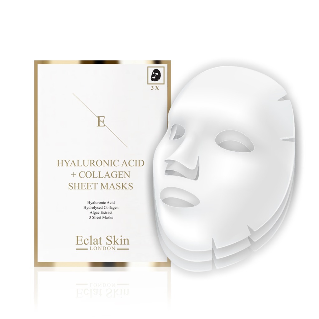 Hyaluronic Acid & Collagen Mask 3 sheets Warszawa Kup teraz na