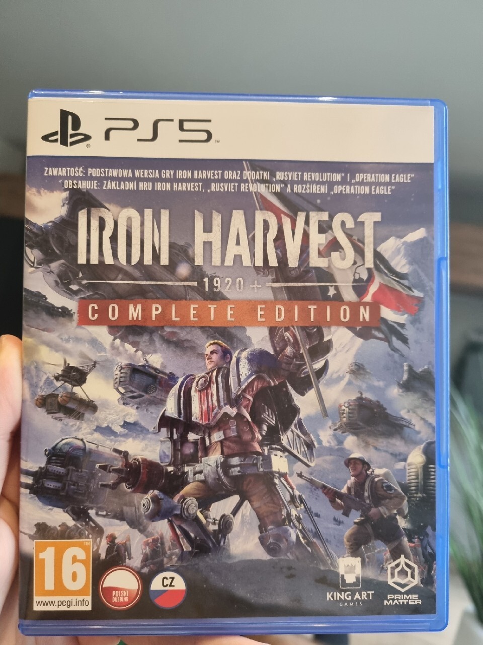 Iron Harvest Complete edition PS5 PL Stalowa Wola Licytacja na