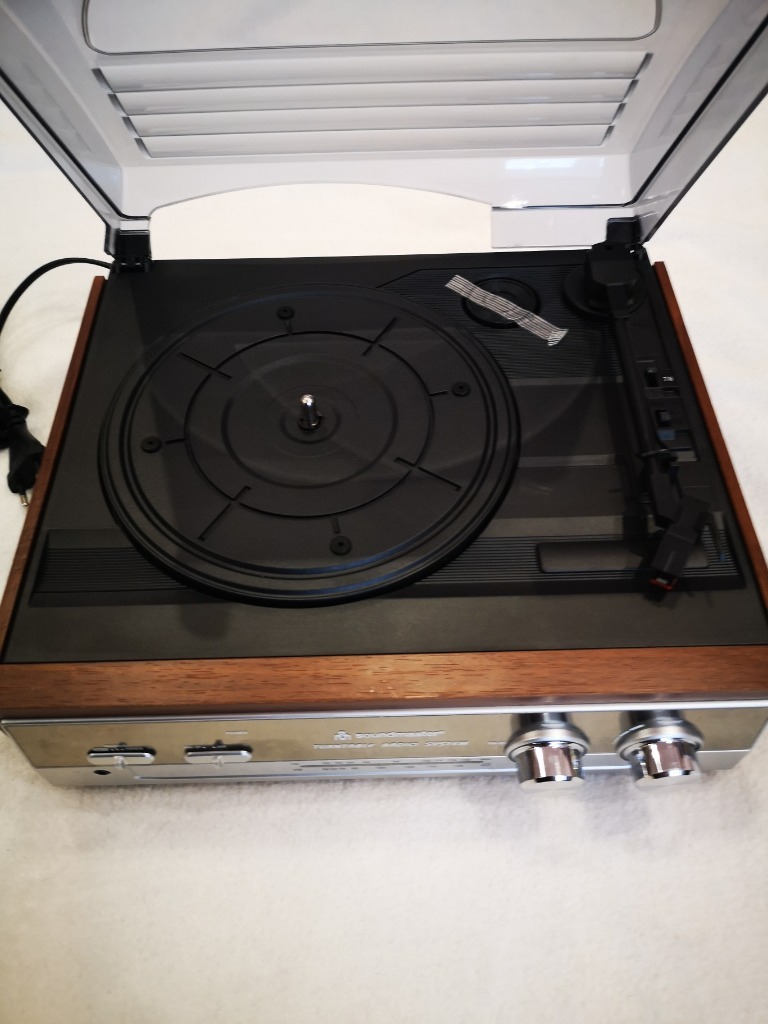 Soundmaster PL186H Gramofon Radio styl Retro | Łódź | Kup teraz na ...