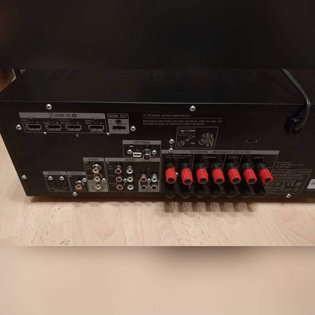Amplituner 7.2 SONY STRDH750 BielskoBiała Kup teraz na Allegro