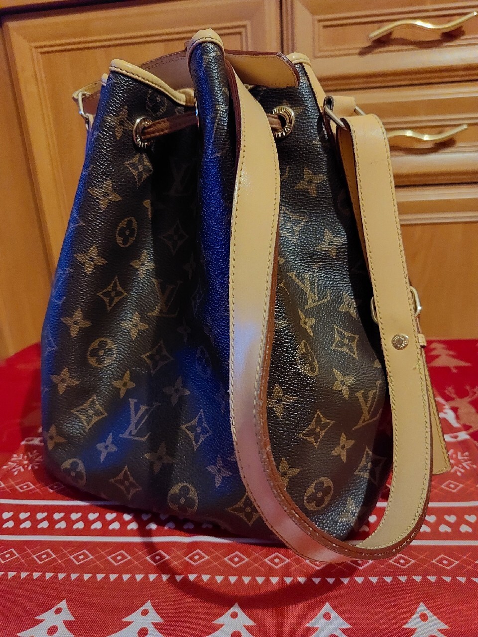 Oryginal torebka worek Louis Vuitton NOE monogram - 6154883694