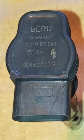 КАТУШКОЙ ЗАЖИГАНИЯ BERU BORGWARNER ZSE043 