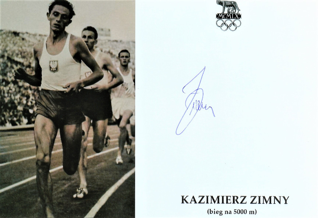 KAZIMIERZ ZIMNY oryginalny autograf Gdańsk Kup teraz na Allegro