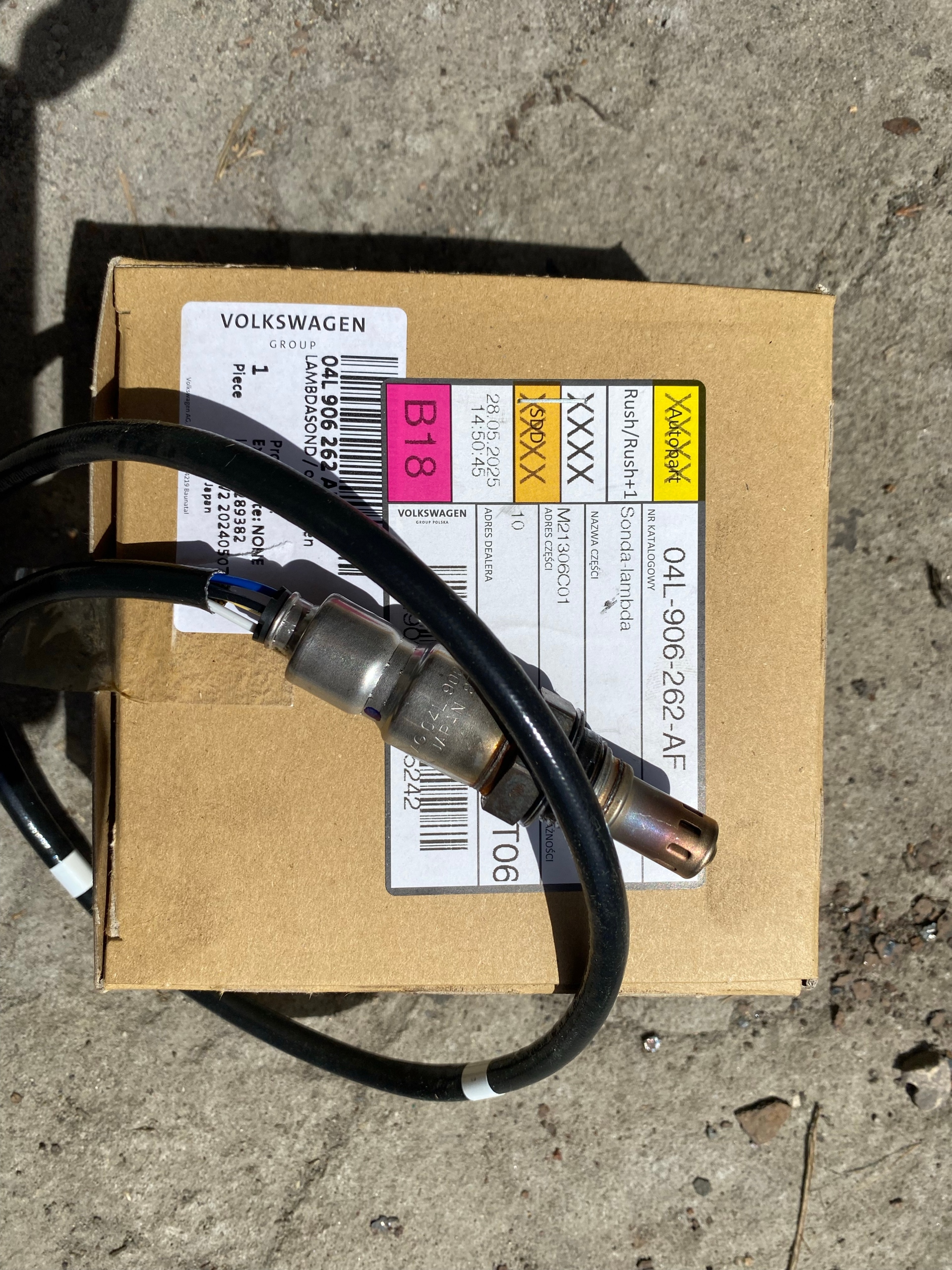 ЗОНДА 04L906262AF AUDI, VW, SKODA 2,0 TDI 