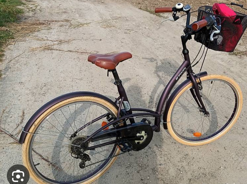 Rower damski B'twin Elops 320 Kraków Licytacja na Allegro Lokalnie