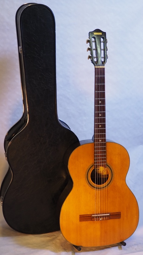 Yamaha Dynamic Guitar No.S70 1966 Natural z CASE Wroc aw Kup