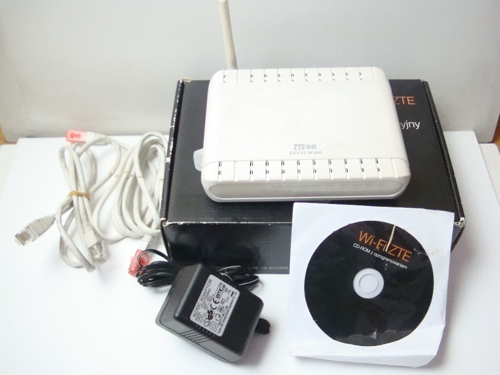 Router Wifi Zte Zxv10 Niska cena na Allegro.pl
