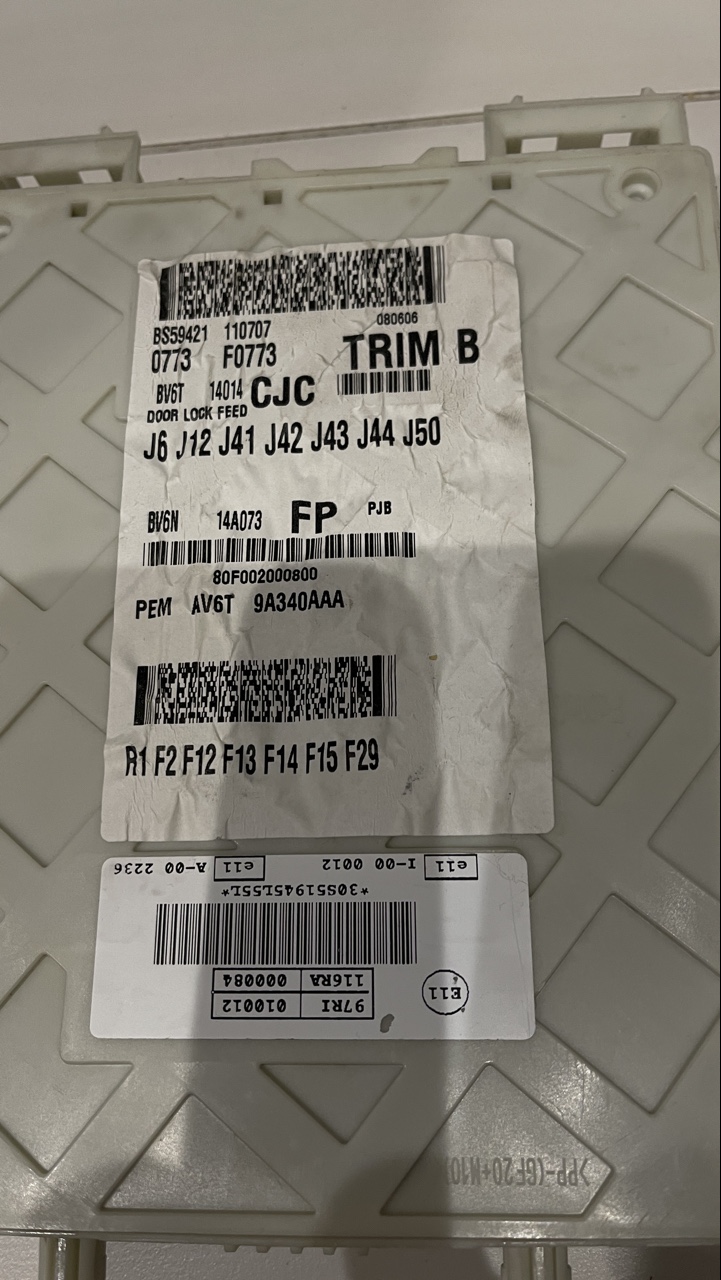 BV6N-14A073-FP МОДУЛЬ BCMII FORD FOCUS MK3 