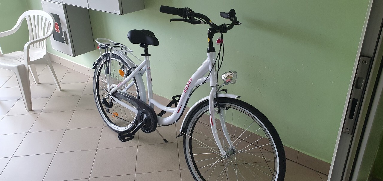 Rower miejski damski 26" bialy Rzeszów Kup teraz na Allegro Lokalnie