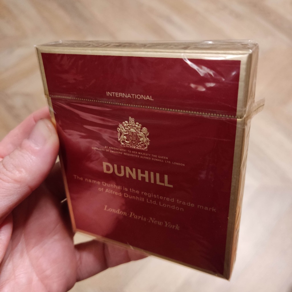 Kolekcjonerskie papierosy DUNHILL PEWEX ostatnie Żary Kup teraz na