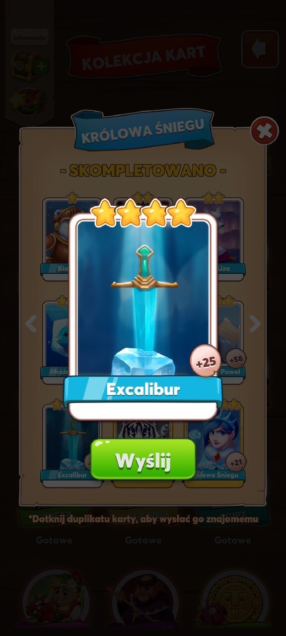 Coin master Excalibur Rybnik Kup teraz na Allegro Lokalnie