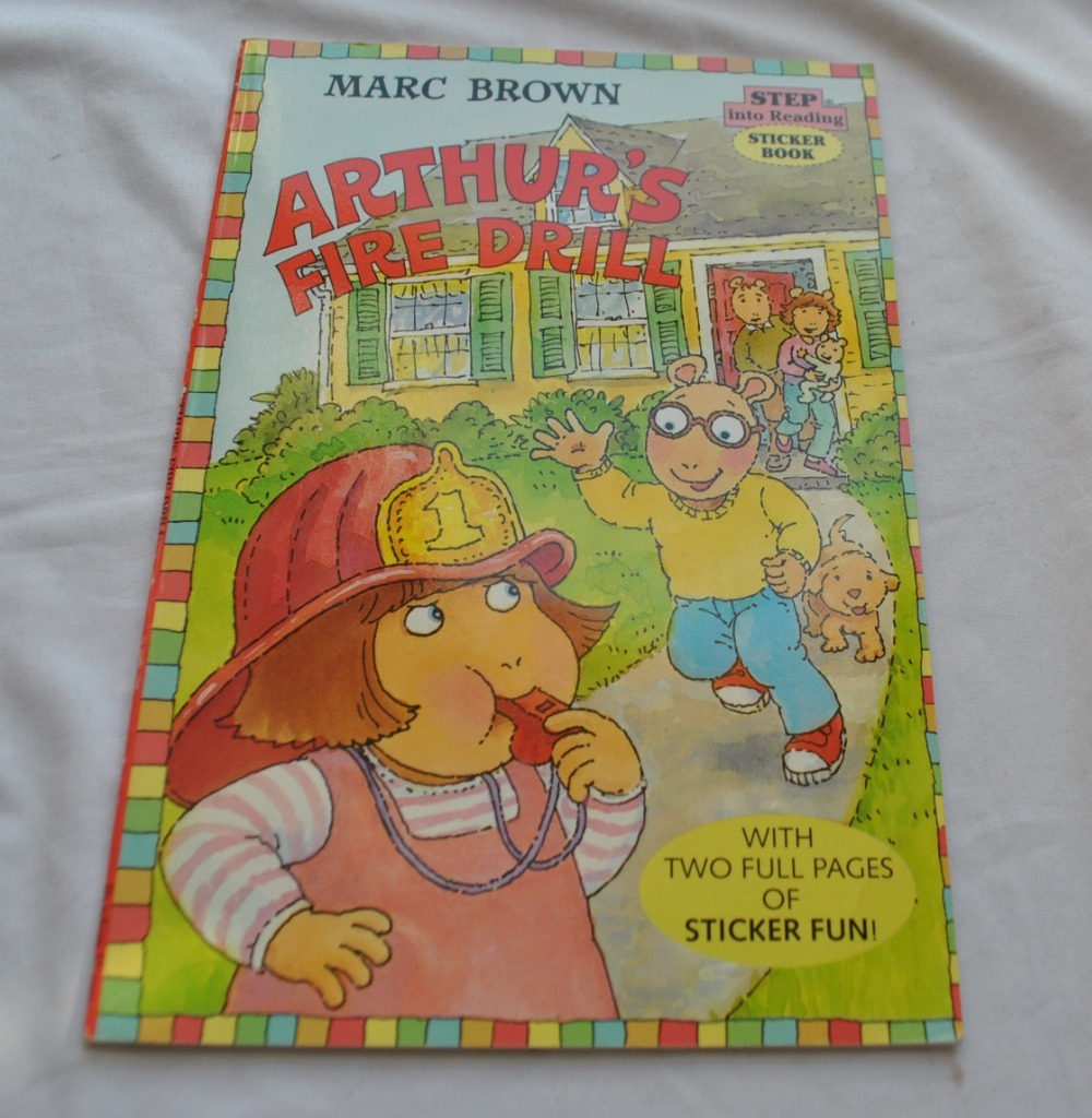 ARTHUR'S FIRE DRILL STEP INTO READING MARC BROWN Warszawa Kup teraz