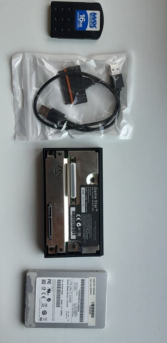 Network adaptor ps2 komplet z HD ssd i karta pamie Przemyśl Kup