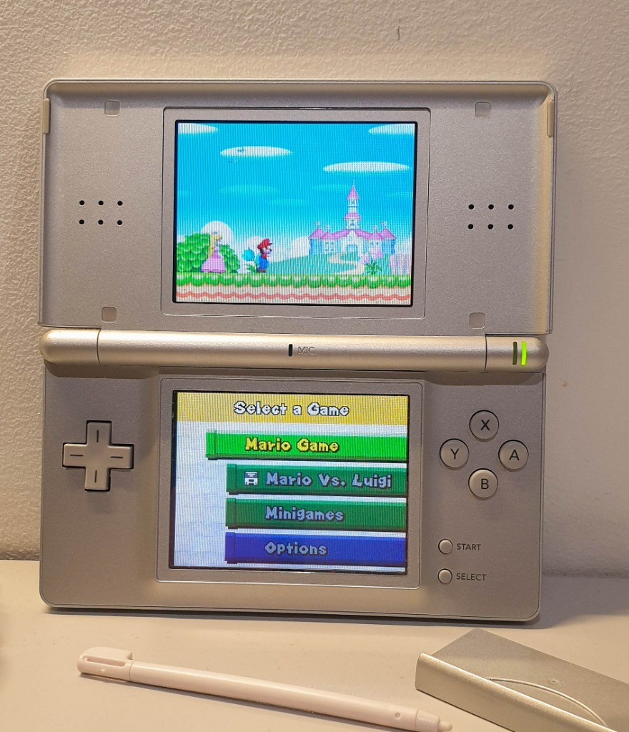 Konsola Nintendo DS Lite Srebrny + zasilacz | Bytom | Kup teraz na ...