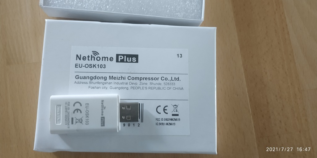Moduł wifi nethome EU-OSK103 kaisai | Drawno | Kup teraz na Allegro ...