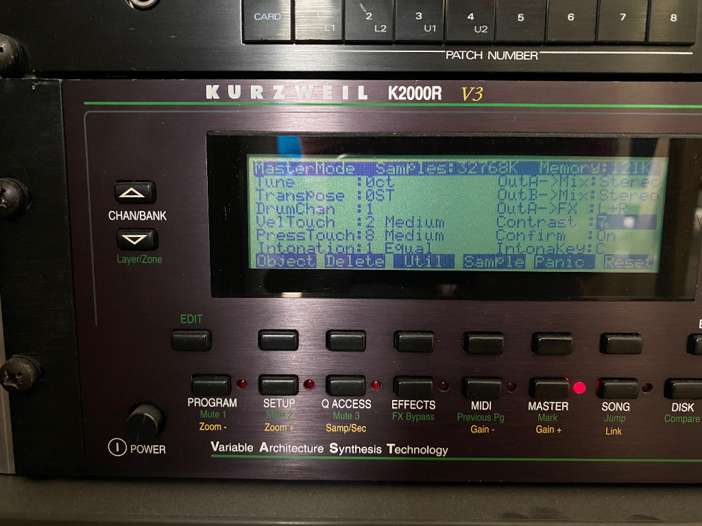 Syntezator sampler Kurzweil K2000r (rack) v3 Warszawa Kup teraz na