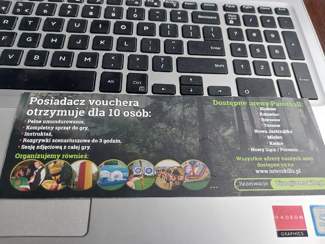 Voucher o wartości 350zł dla 10 osób na Paintball Zagórze Kup teraz