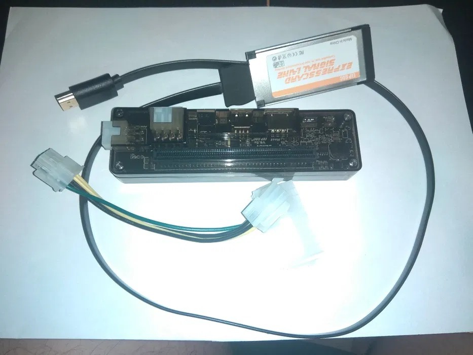 Egpu express card Adapter karty graficznej lapto Nowogrodziec Kup