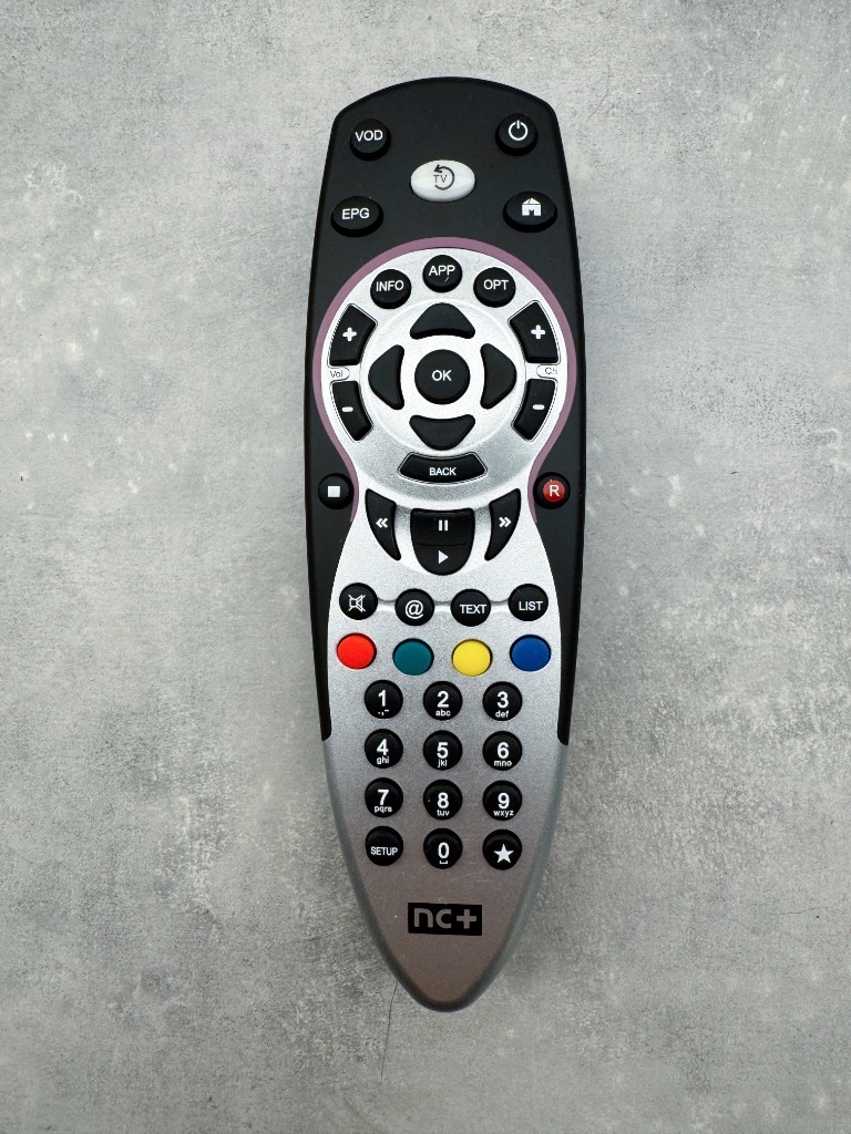 Universal Pilot Remote Control For NC+ NBox, MediaBOX+, UltraBOX+, TurboBOX 6 thumbnail image