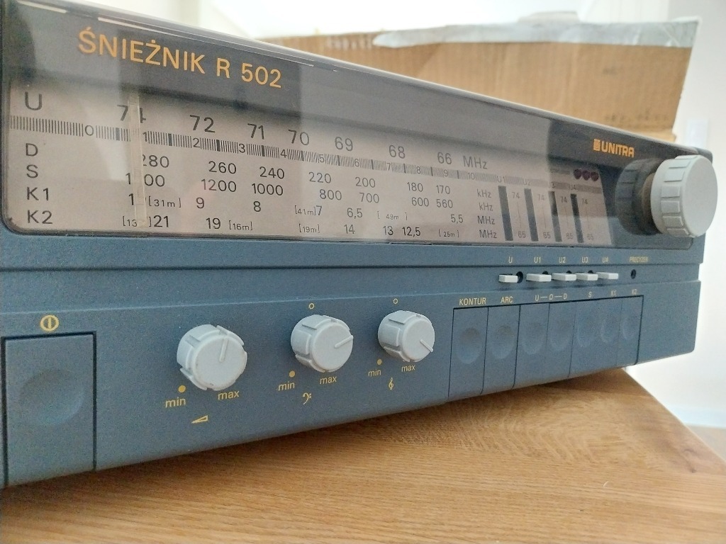 Unitra R502 Śnieżnik nowe radio | Trzebnica | Kup teraz na Allegro Lokalnie