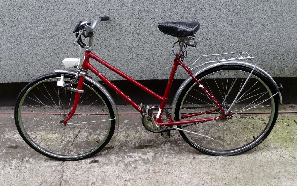Rower miejski Miejska damka z Kanady 19" Łódź Kup teraz na Allegro