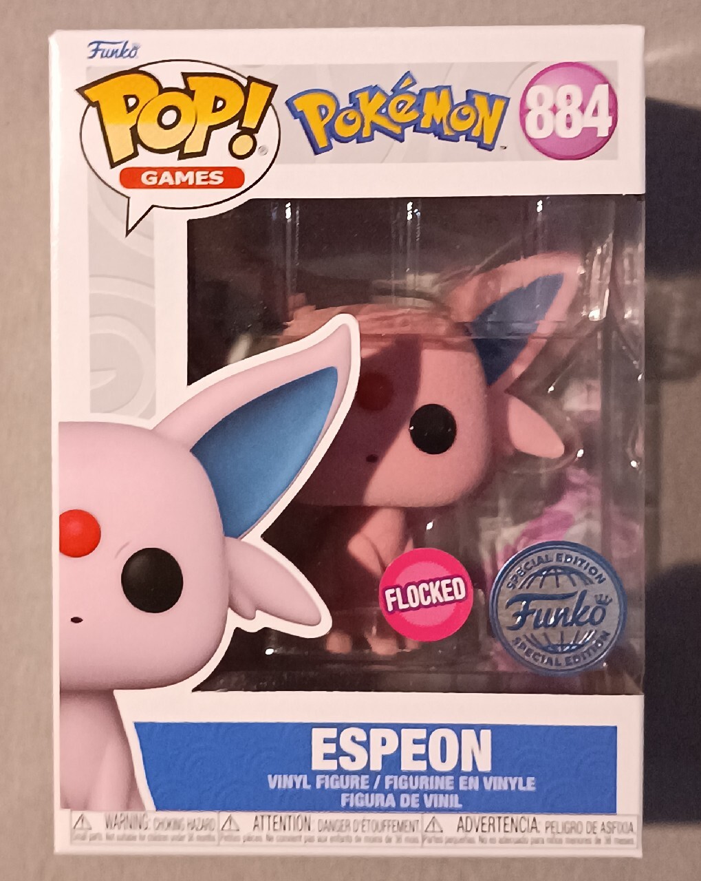 Espeon flocked Funko POP Pokemon, Bydgoszcz