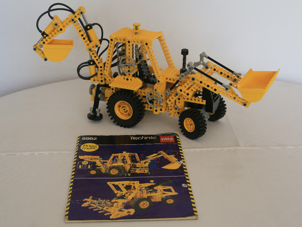 Lego Technic 8862 Backhoe Grader Bytów Kup teraz na Allegro Lokalnie