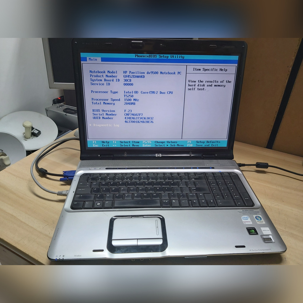 Laptop HP Pavilion dv9000 dv9500 W10 Sprawny! Lipsko Kup teraz na