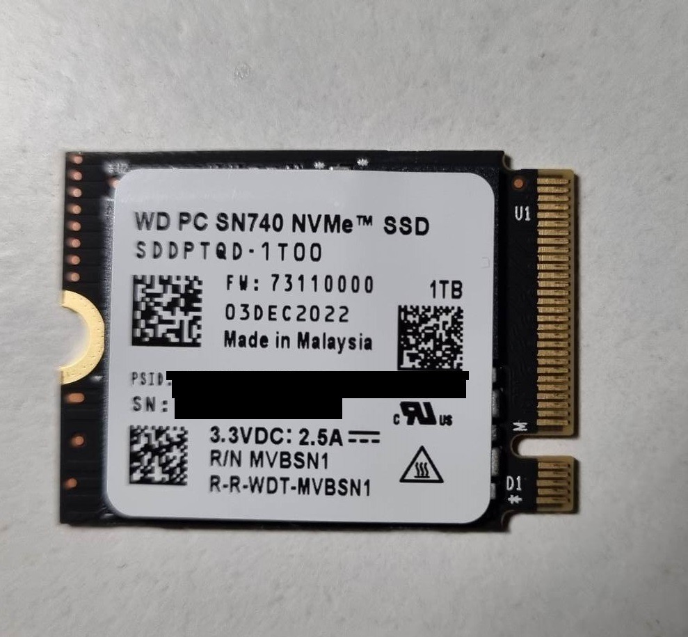 WD SN740 1TB 2230 | Śliwniki | Kup teraz na Allegro Lokalnie