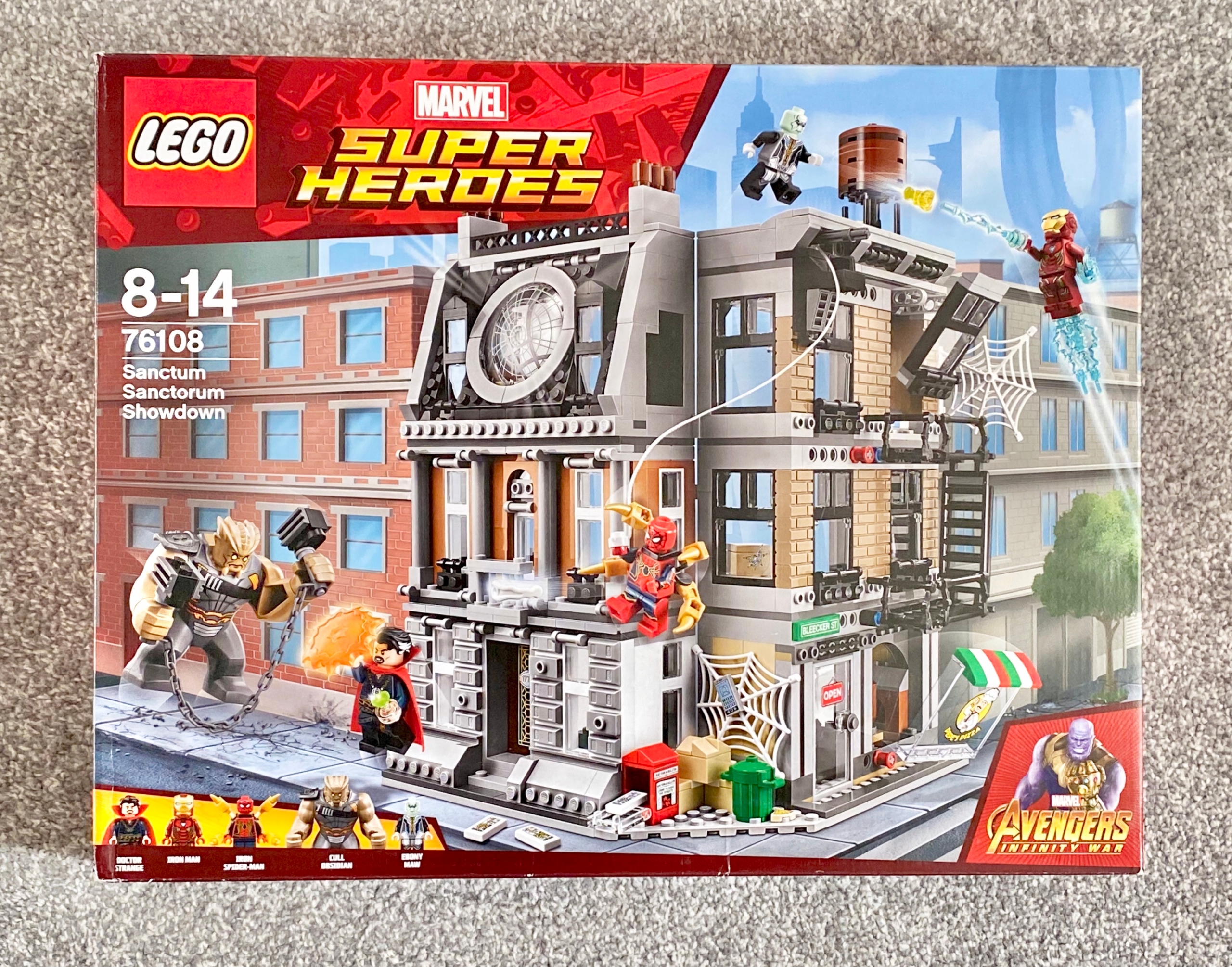 lego marvel super heroes starcie w sanctum sanctorum 76108