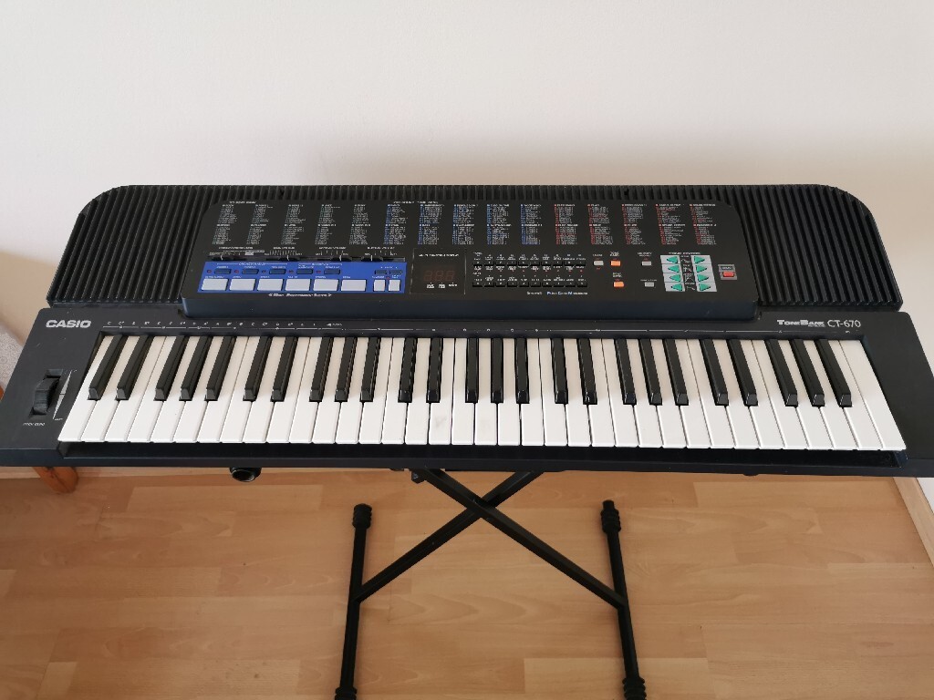 Keyboard casio outlet ct 670