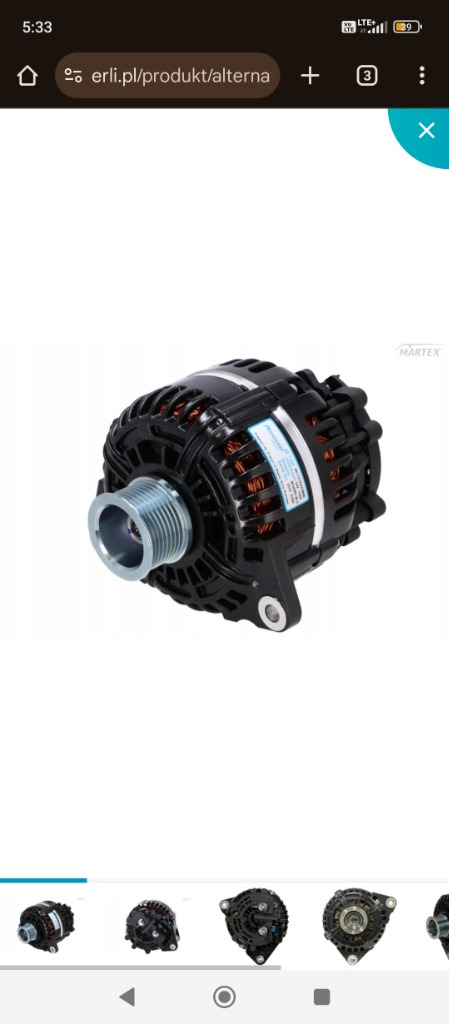 ГЕНЕРАТОР PRESTOLITE AVI147S3238HD 
