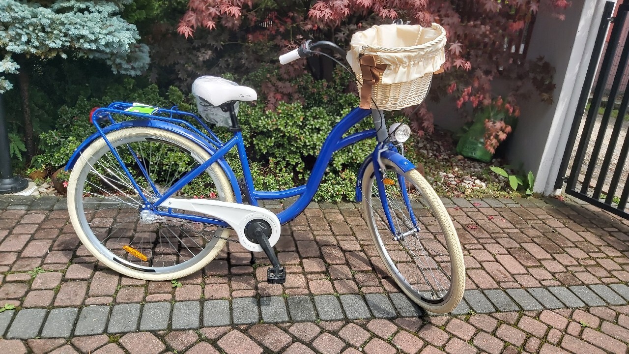 Nowy rower miejski damski goetze przerzutki kosz BielskoBiała Kup