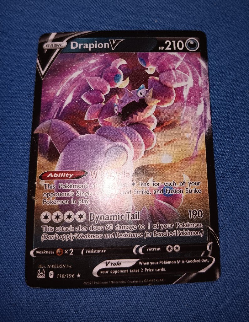 Karta Pokemon Drapion hp 210 Poznań Kup teraz na Allegro Lokalnie